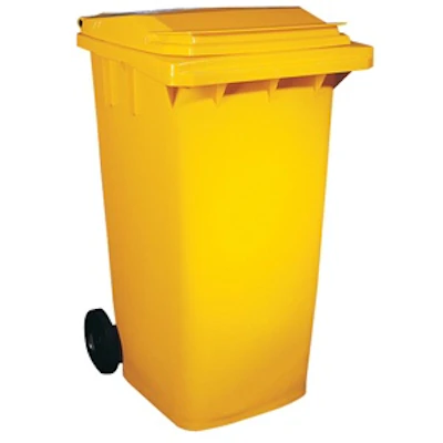Wheelie Bin 240L yellow