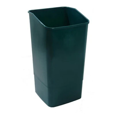 Swing Bin & Lid - plastic 50L green