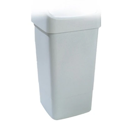 Swing Bin & Lid - plastic 50L granite