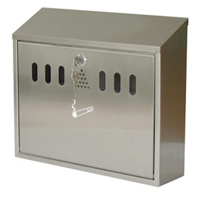 Ash Bin - wall mounted large lockable