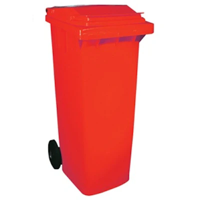 Wheelie Bin - 120L red