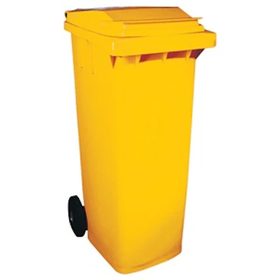 Wheelie Bin - 120L yellow