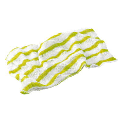 Stockinette Dishcloths yellow stripe (x10)
