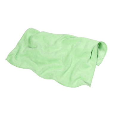 Microfibre Cloths green (x10)