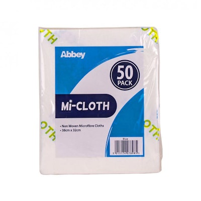 Mi-Cloth Disposable Microfibre Cloth yellow (x50)