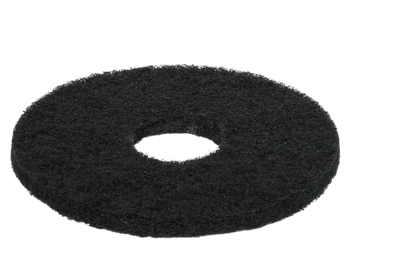 30cm floor pads (12") black (x5)