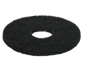 38cm floor pads (15") black (x5)