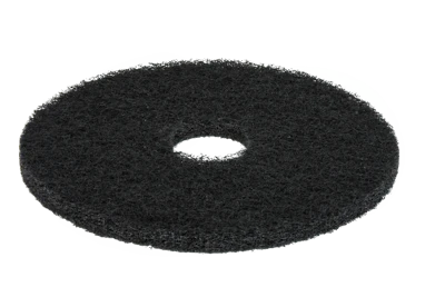 43cm floor pads (17") black (x5)