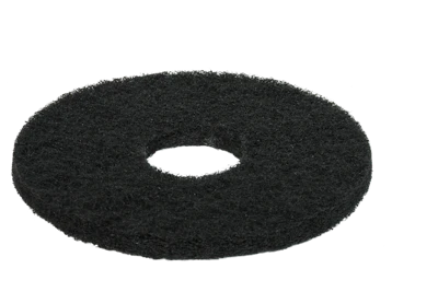 35cm floor pads (14") black (x5)