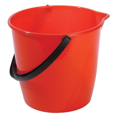 General Purpose Bucket 10L red