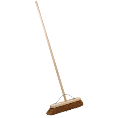45cm Soft Coco Broom Complete