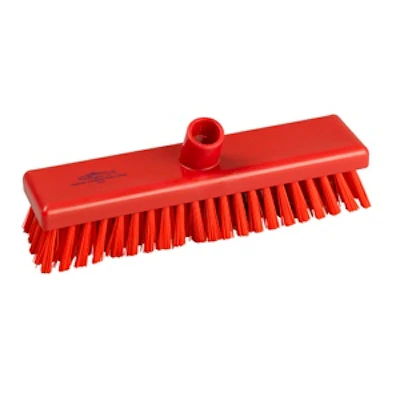 Deck Scrub Head - 30cm B759R red