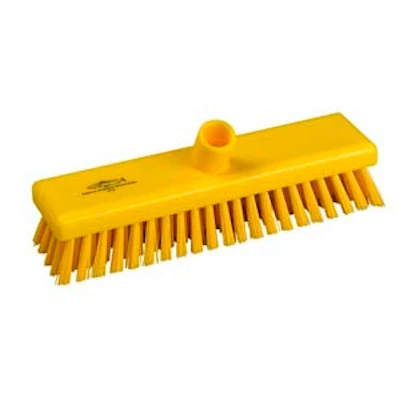 Deck Scrub Head - 30cm B759 Yellow