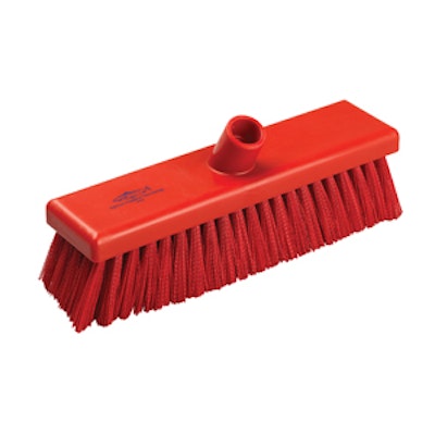 Hygiene Broom Head, medium - 30cm B758 Red