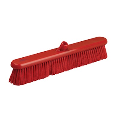 Hygiene Broom Head, medium - 61cm B883 Red