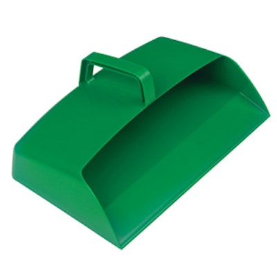 Enclosed Plastic Dustpan DP3 Green