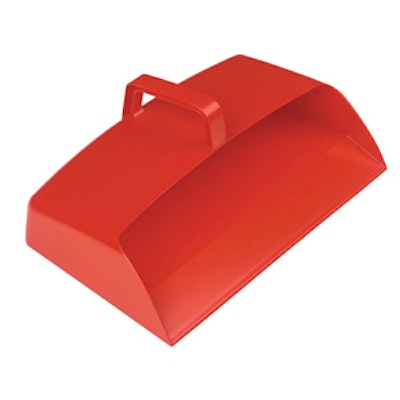 Enclosed Plastic Dustpan DP3 Red