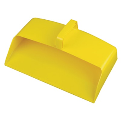 Enclosed Plastic Dustpan DP3 Yellow