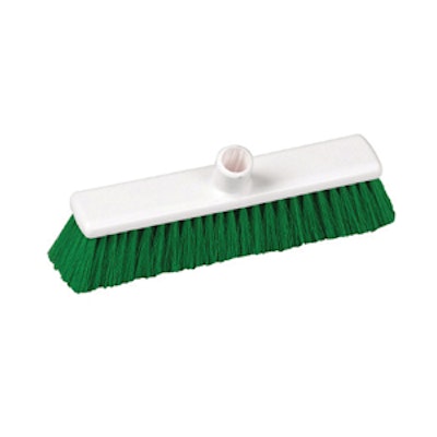 Contract Hygiene Broom Head, soft - 27.5cm B1058 Green