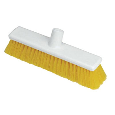 Contract Hygiene Broom Head, soft - 27.5cm B1058 Yellow