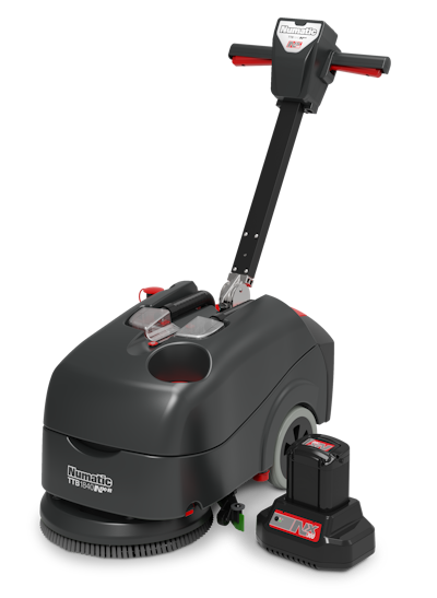 Twintec TTB1840NX Battery Scrubber Dryer c/w brush & 1 battery