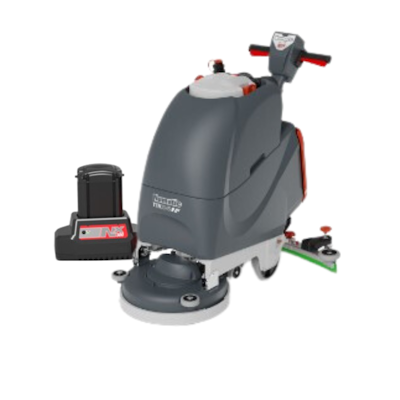 Twintec TTB3045NX Battery Scrubber Dryer c/w brush and set of 2 batteries