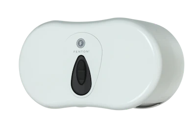 Dispenser for Coreless Toilet Roll white