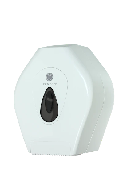 Dispenser for Mini Jumbo Toilet Rolls white
