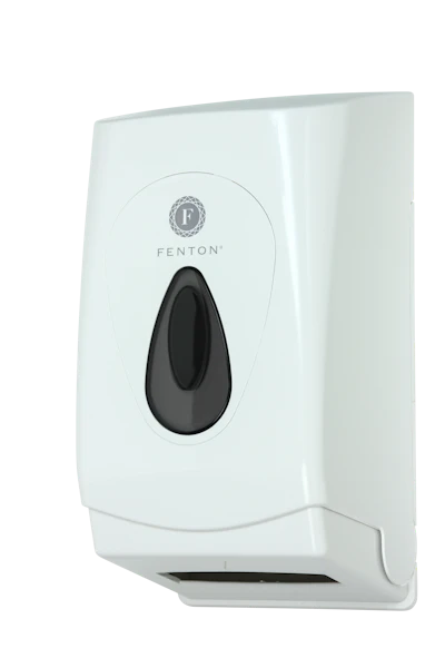 Dispenser for Bulk Pack Toilet Tissue white