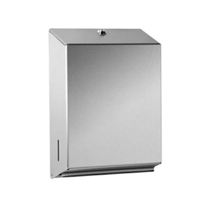 Dispenser for hand towels brushed s/steel