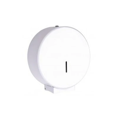 Dispenser for Mini Jumbo Toilet Rolls white metal