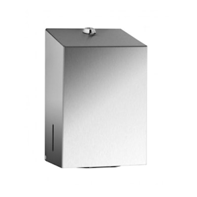 Dispenser for Bulk Pack Toilet Tissue brushed s/steel