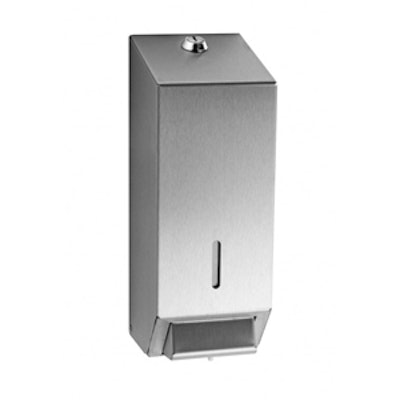 Dispenser for Lotion Soap 1L Refillable brushed s/steel
