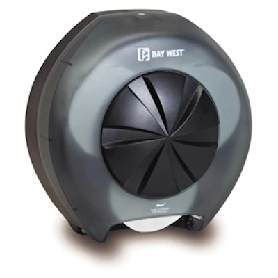 Northshore Orbit Dispenser - holds 4 toilet rolls black